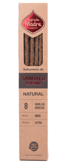 Sahumerio Natural Sándalo & Olíbano - Sagrada Madre